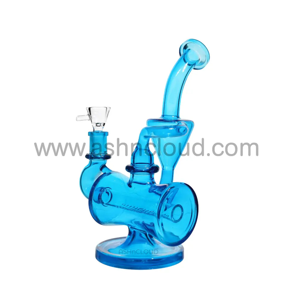10 In - Fancy Inline Recycler Glass