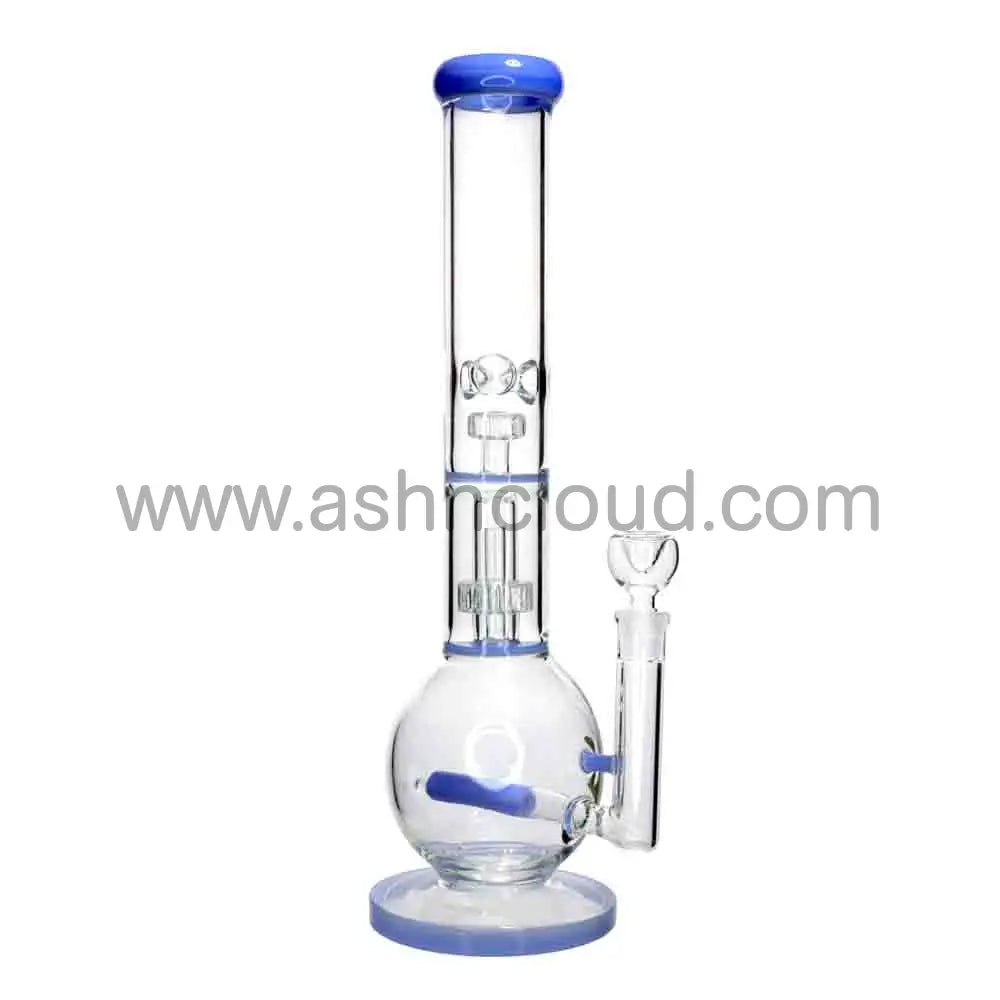 16 in - Beaker Inline Glass Ball Bong