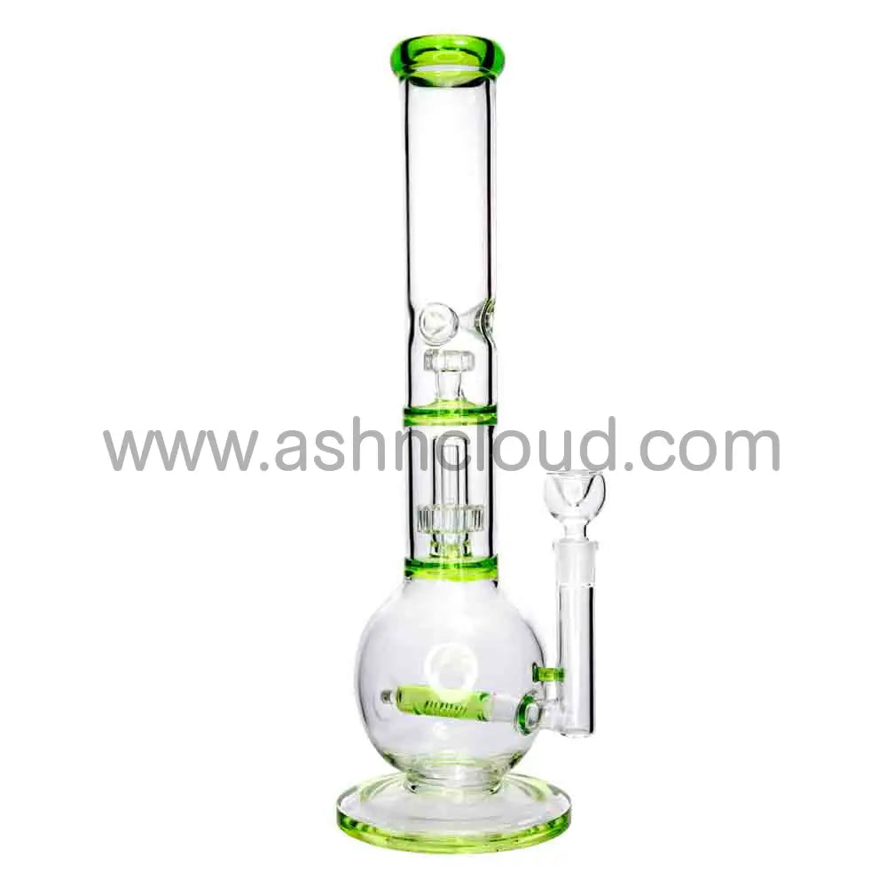 16 in - Beaker Inline Glass Ball Bong