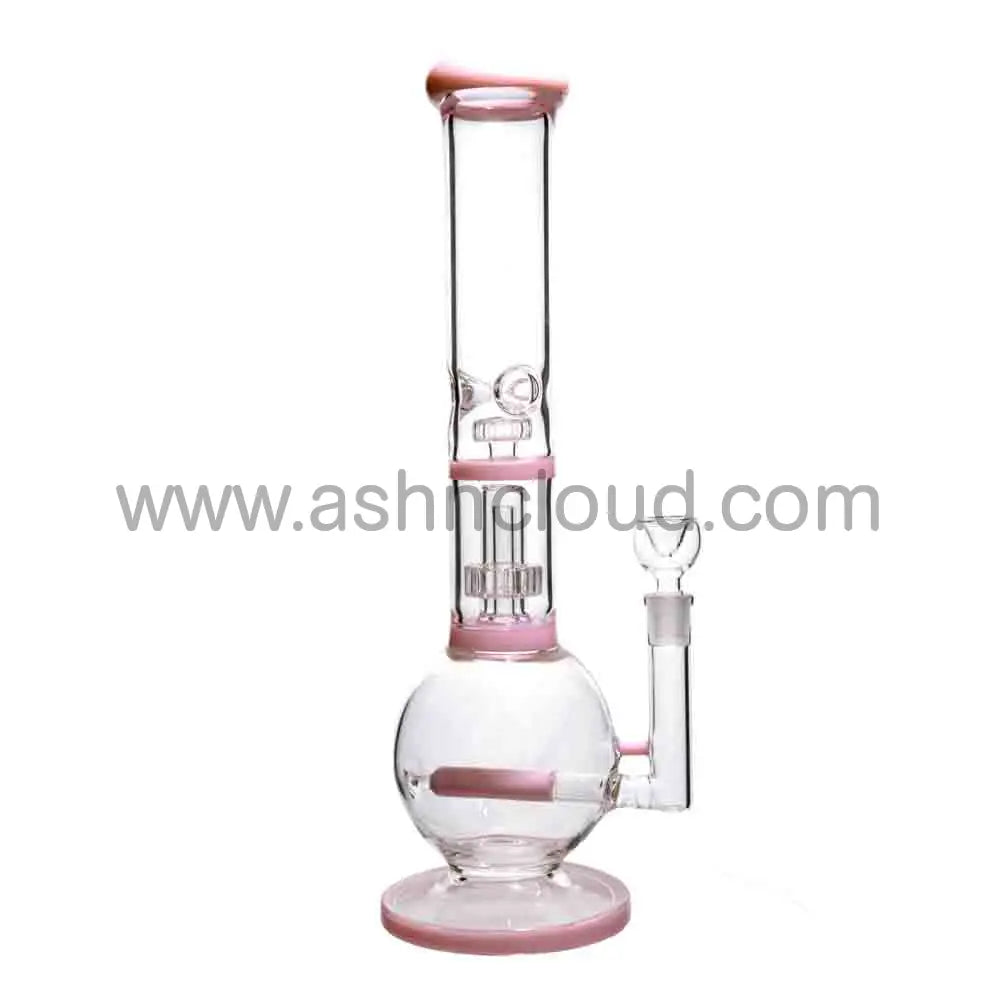 16 in - Beaker Inline Glass Ball Bong