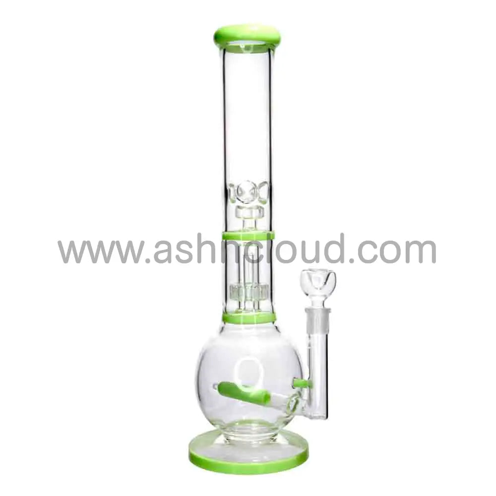 16 in - Beaker Inline Glass Ball Bong