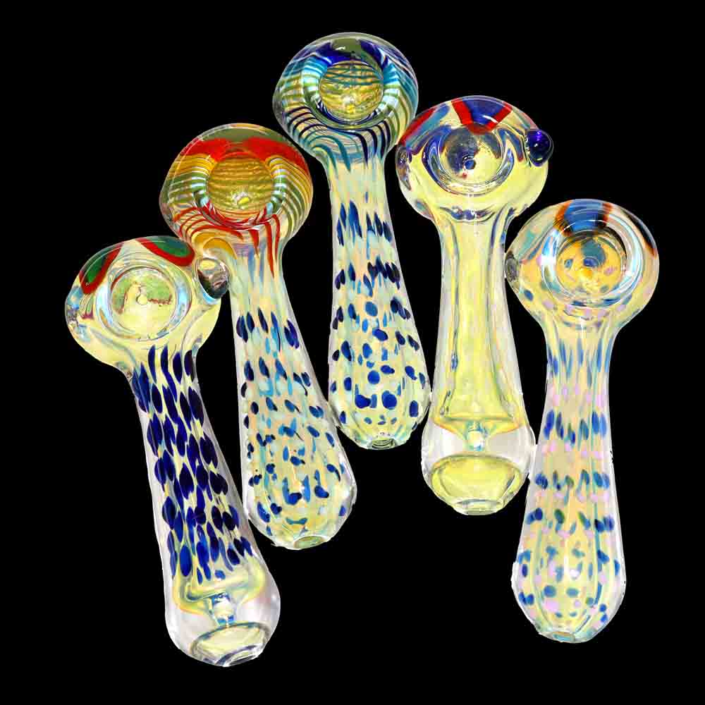 55 pcs – NEW JAR #20 Glass Hand Pipe (5 inches) Spoon $4 each