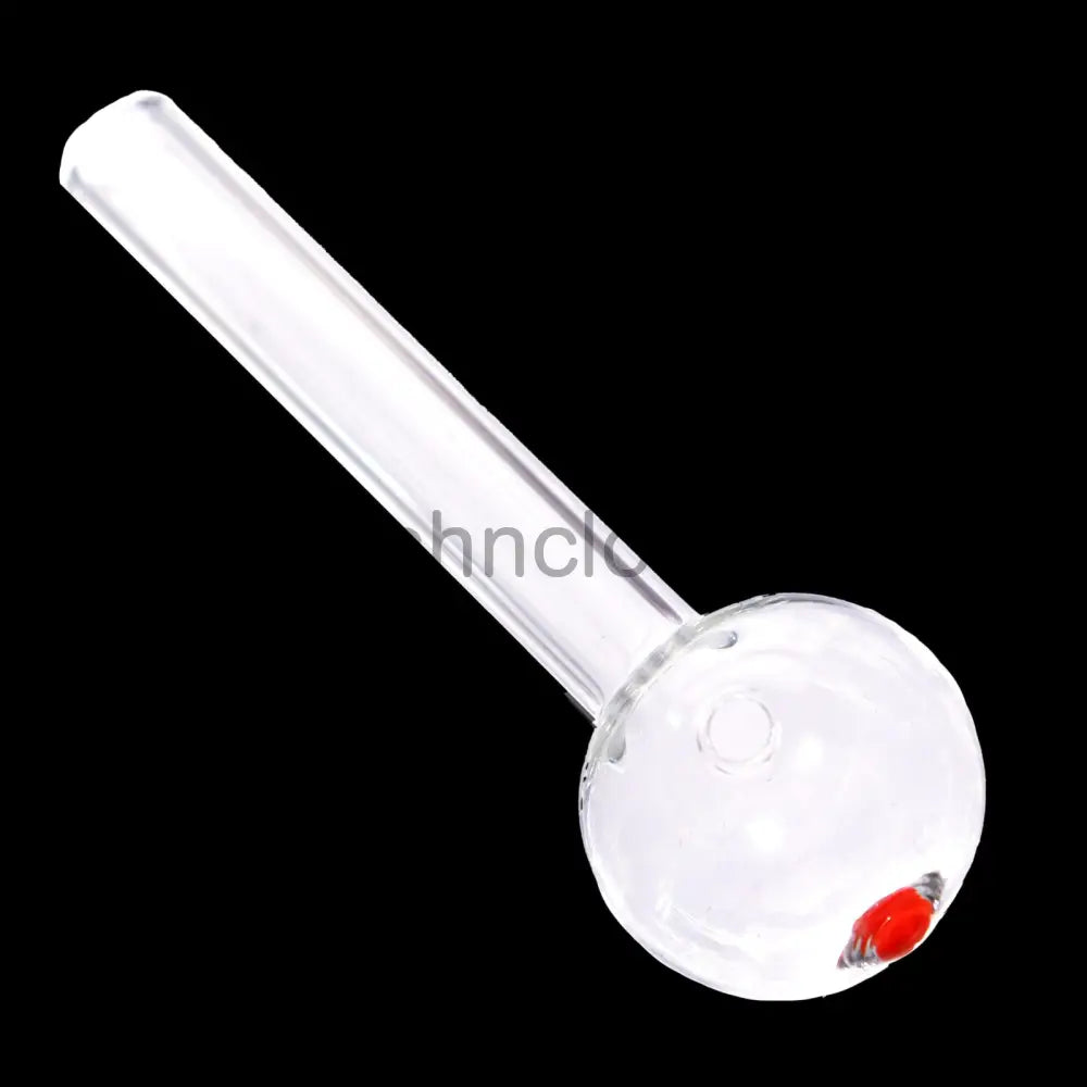4 In - Multicolor Polka Dots Head Oil Burner Clear Body