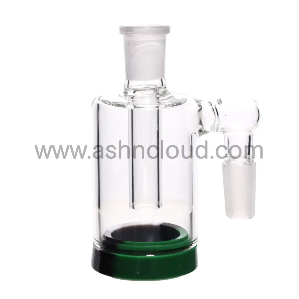 4 In - Reclaim Male 90 Degree Multicolor Ash Catcher Silicone Bong 14 Mm Simple