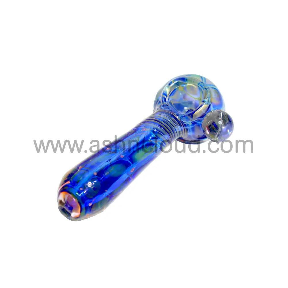 4 In - Snake Glass Hand Pipe Spoon