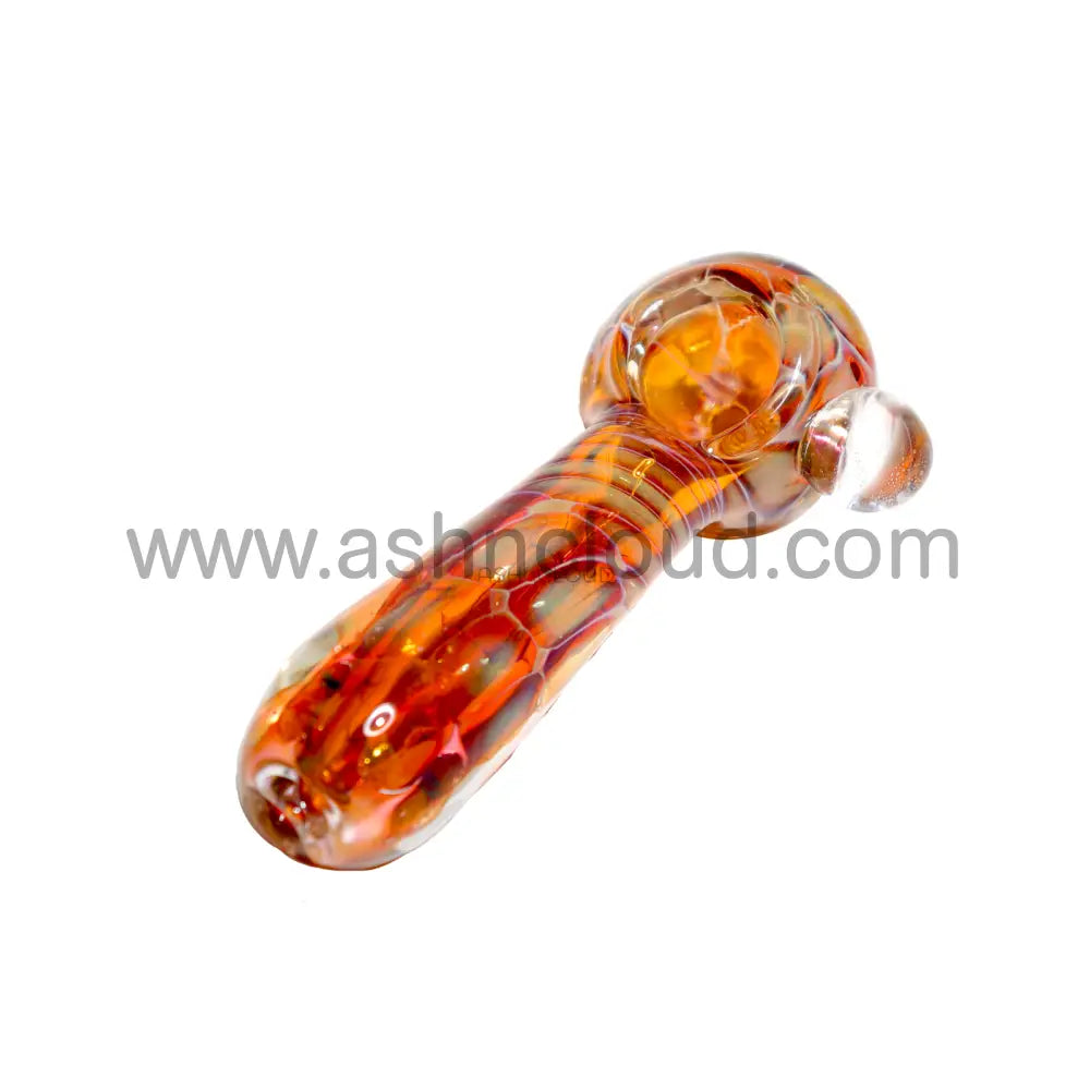 4 In - Snake Glass Hand Pipe Spoon