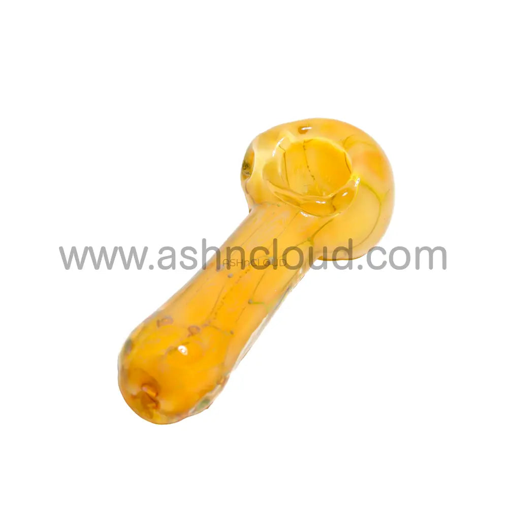 4 In - Snake Glass Hand Pipe Spoon