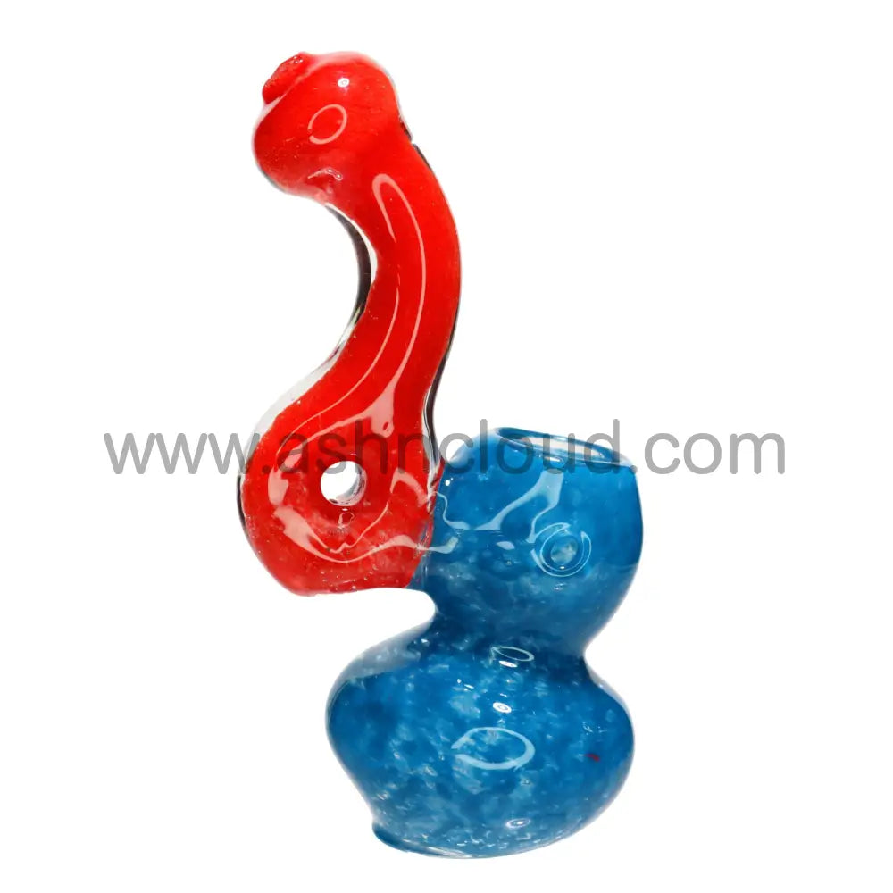 4 In - Two Tone Glass Mini Bubbler