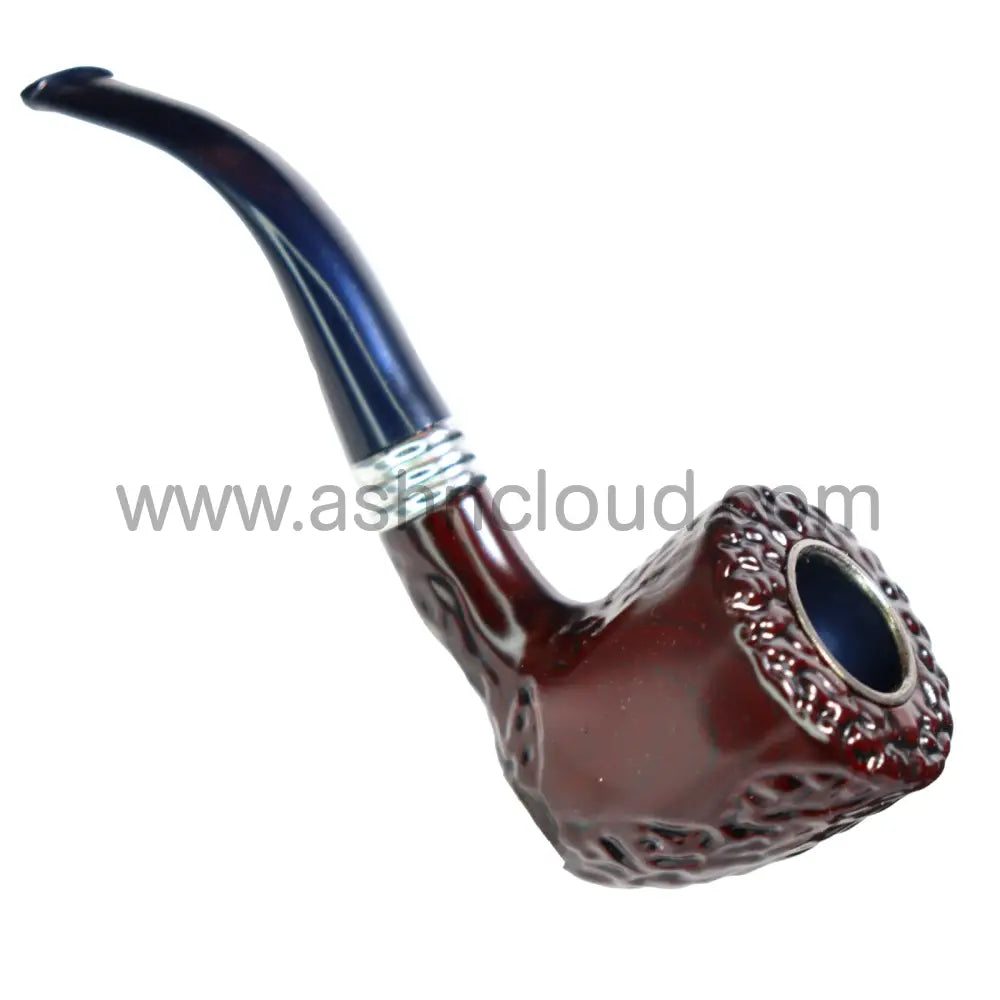 6 In - Box Fancy Wooden Gandalf Pipe Style B