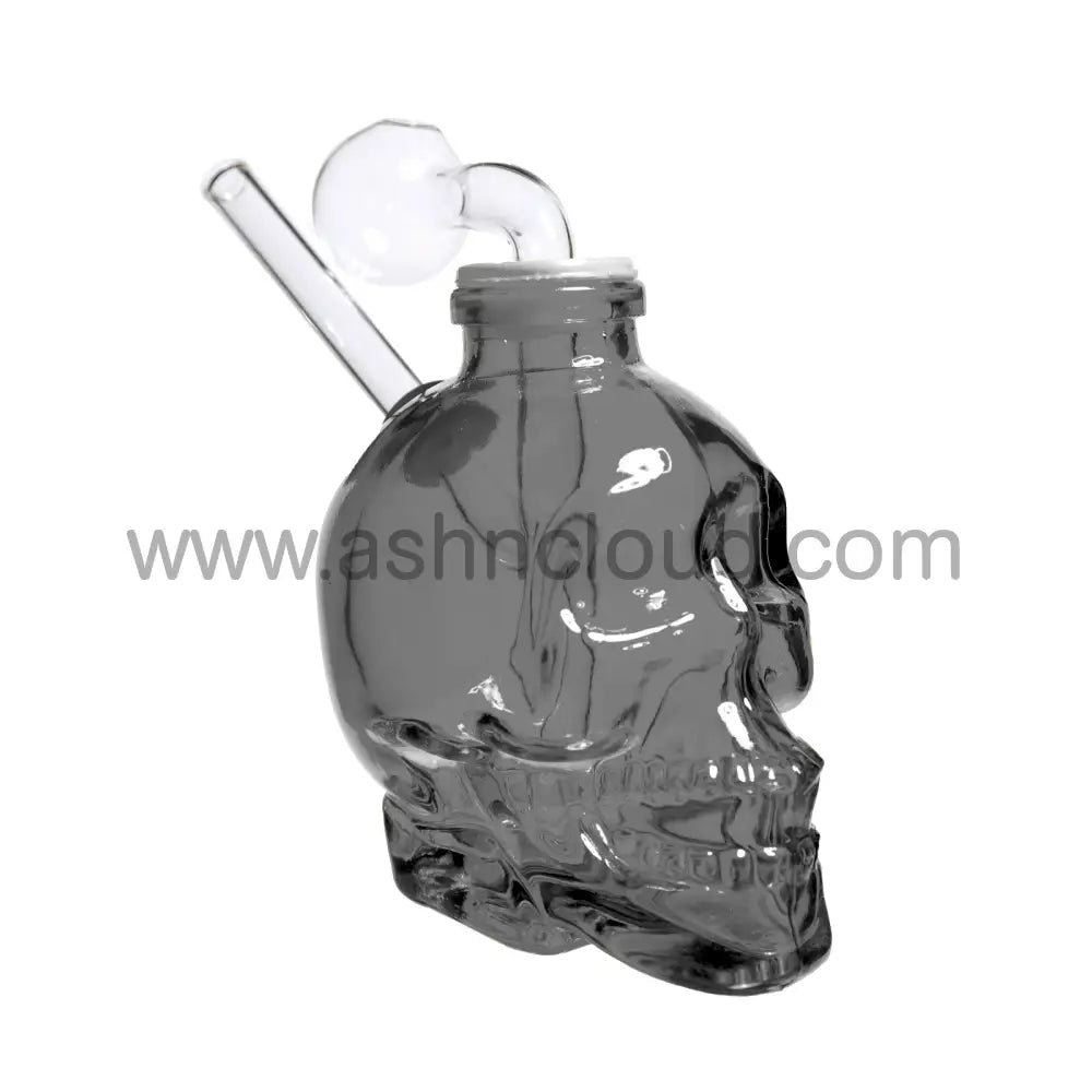 6 In - Multicolor Skull Shower Head Glass Oil Burner