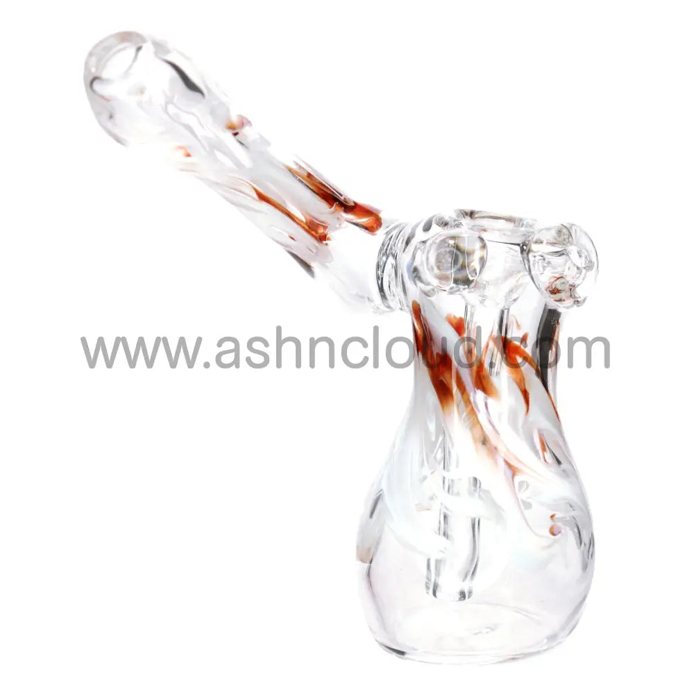 7 In - Usa Made Heavy Glass Bubbler Sidecar