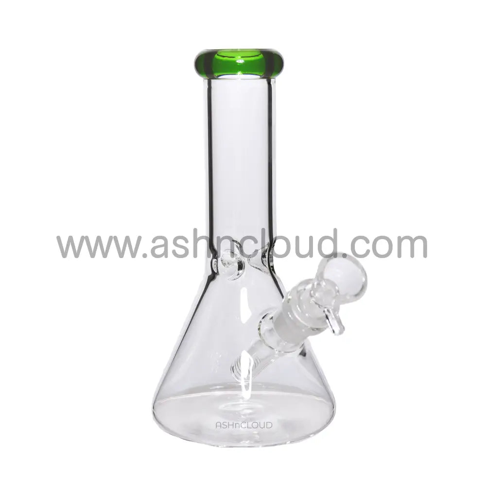 8 In - Clear Glass One-Tone Mini Bong