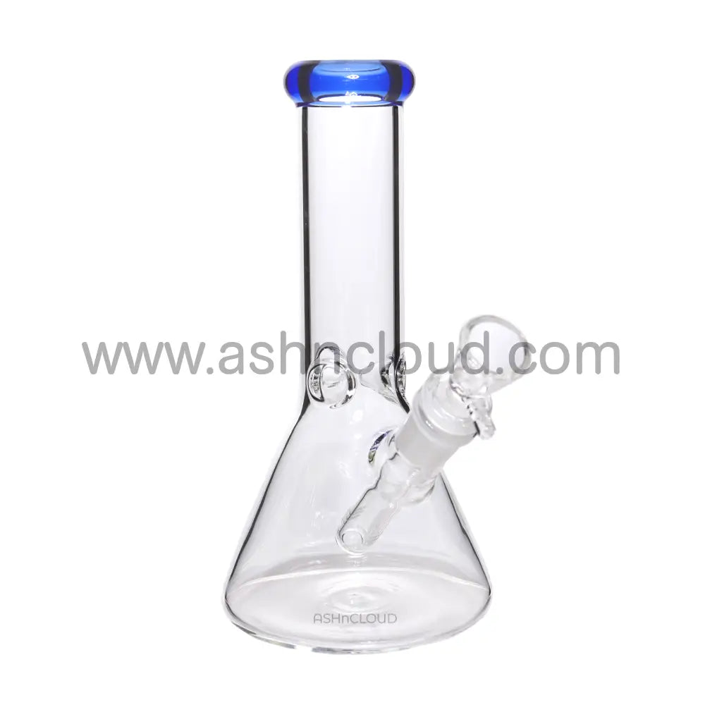 8 In - Clear Glass One-Tone Mini Bong