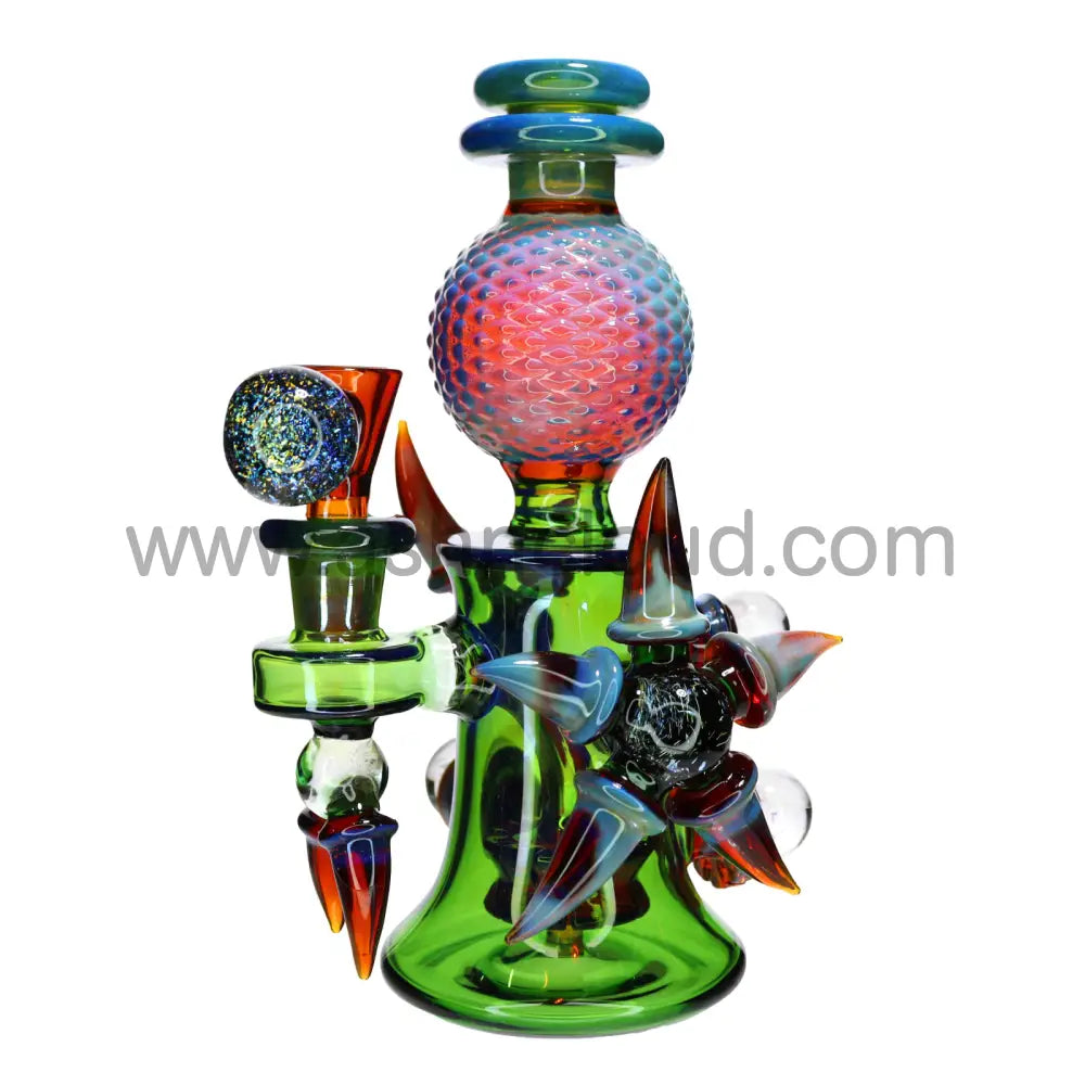Luxury Glass Bong Style 3 with Box and Design Bowl