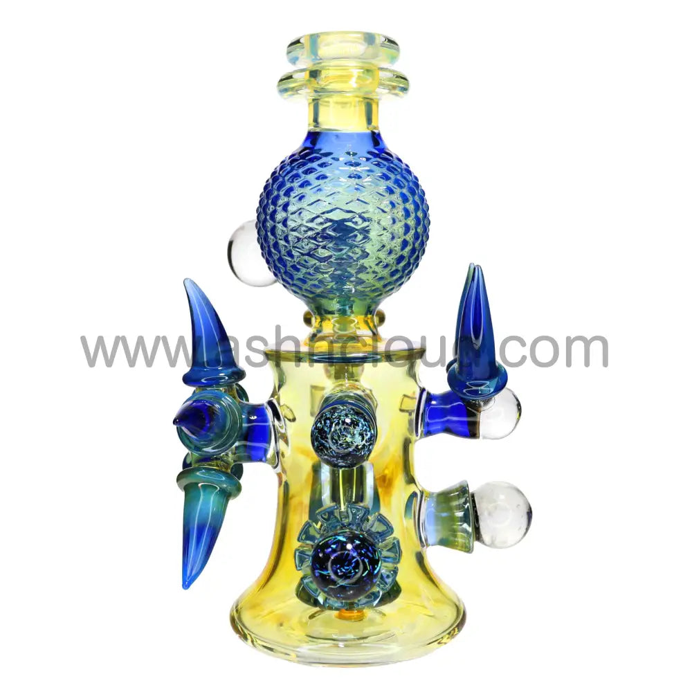 Luxury Glass Bong Style 3 with Box and Design Bowl