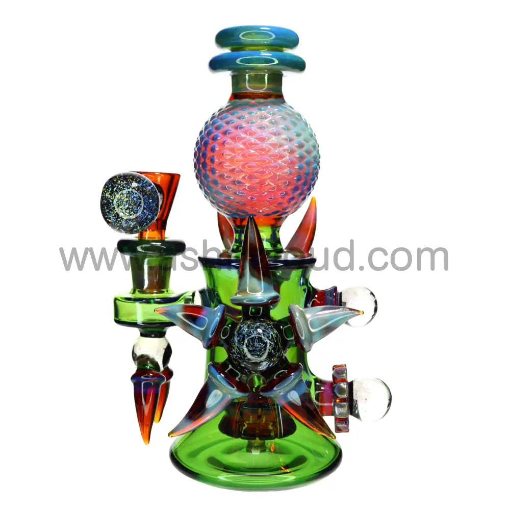 Luxury Glass Bong Style 3 with Box and Design Bowl