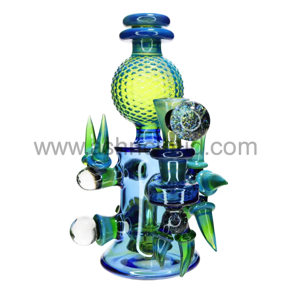Luxury Glass Bong Style 3 with Box and Design Bowl
