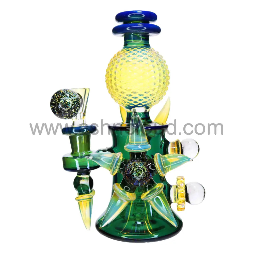 Luxury Glass Bong Style 3 with Box and Design Bowl