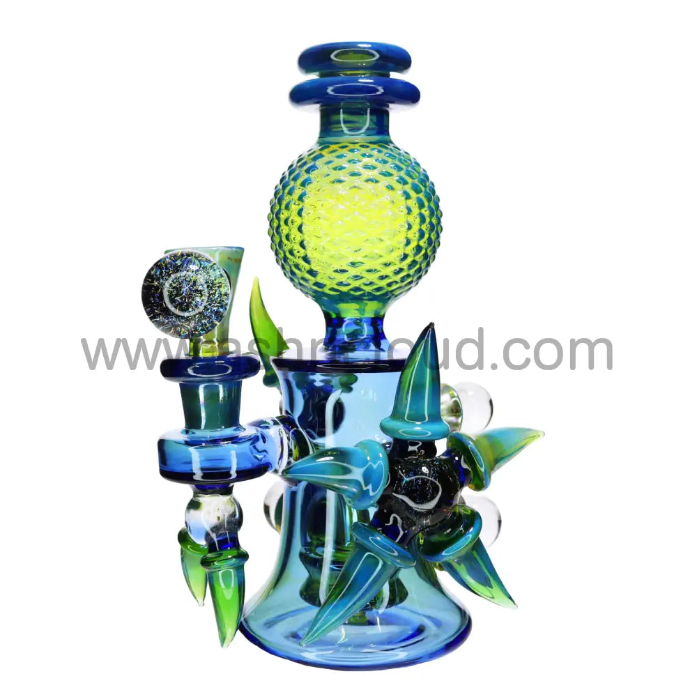 Luxury Glass Bong Style 3 with Box and Design Bowl