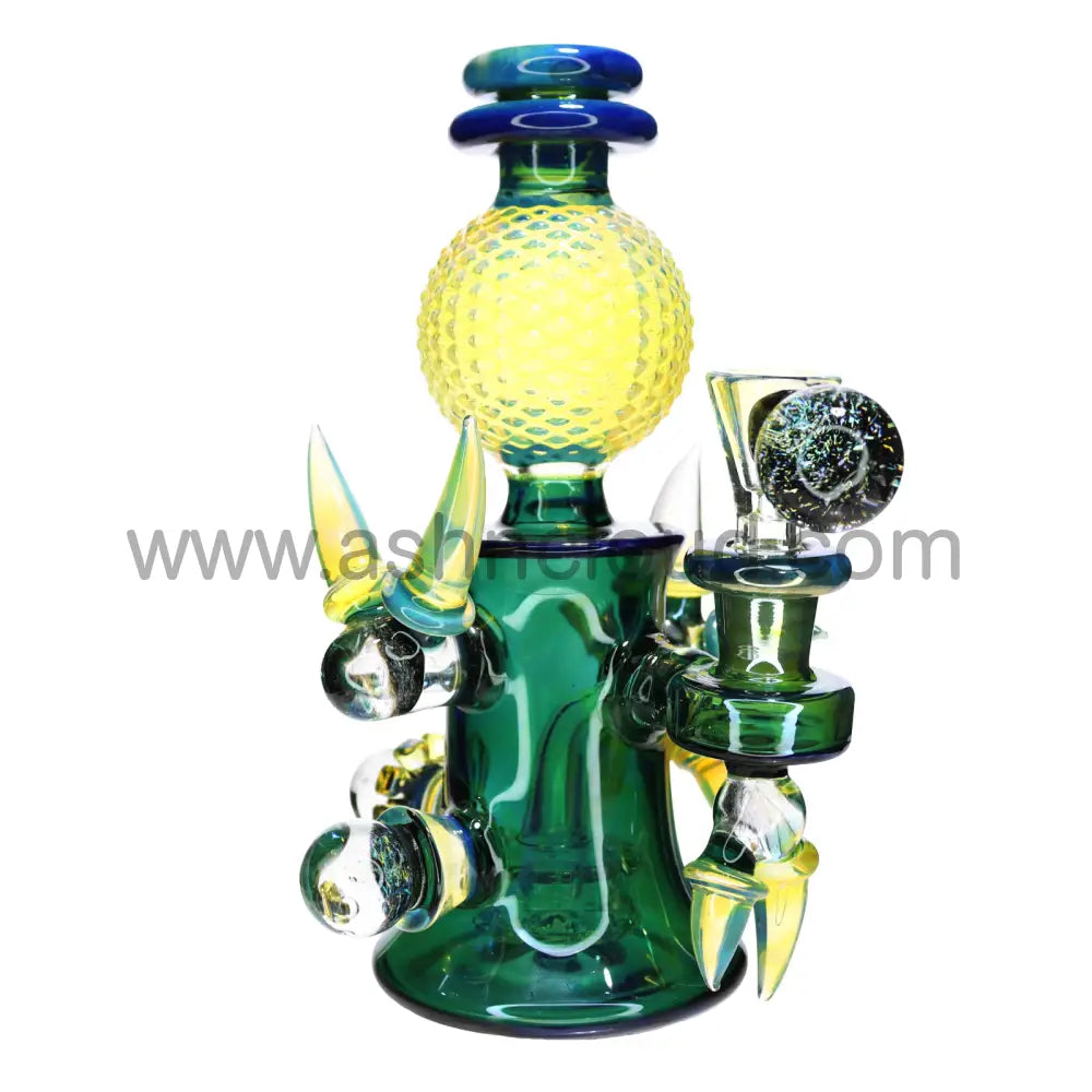 Luxury Glass Bong Style 3 with Box and Design Bowl