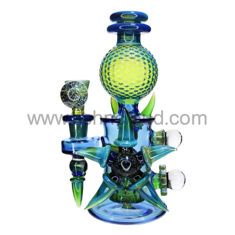 Luxury Glass Bong Style 3 with Box and Design Bowl