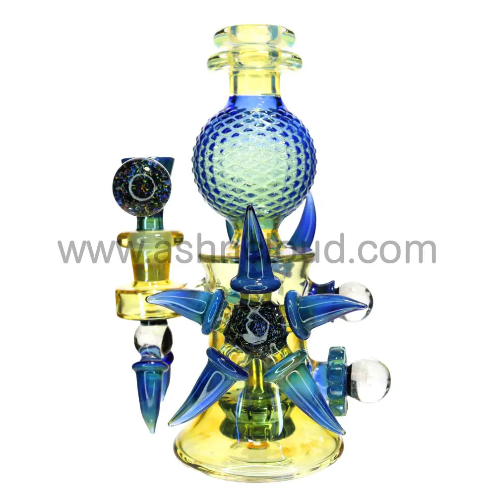 Luxury Glass Bong Style 3 with Box and Design Bowl