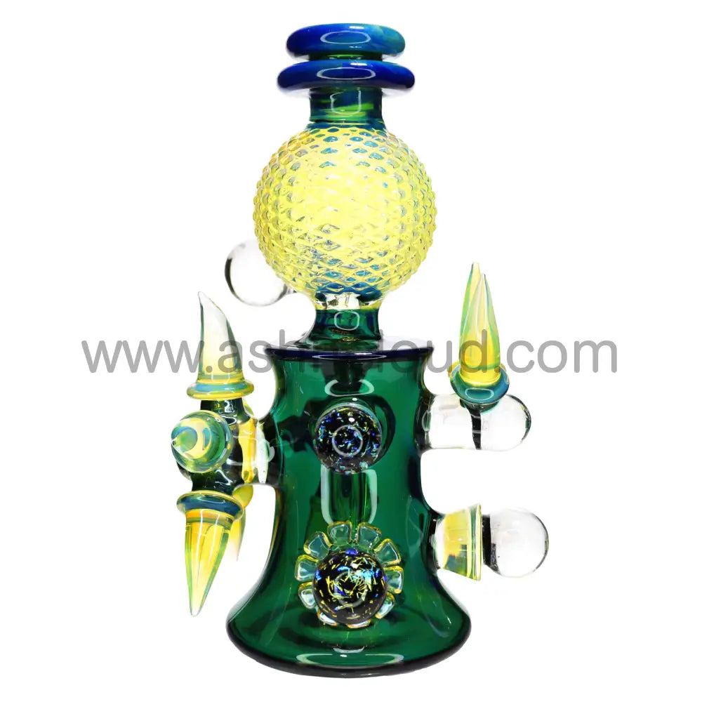 Luxury Glass Bong Style 3 with Box and Design Bowl