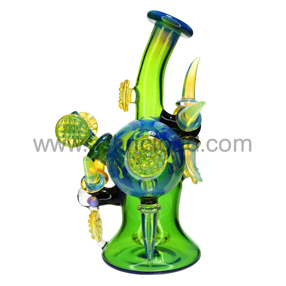 Luxury Glass Bong Style 4 with Box and Design Bowl