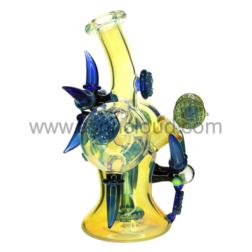 Luxury Glass Bong Style 4 with Box and Design Bowl