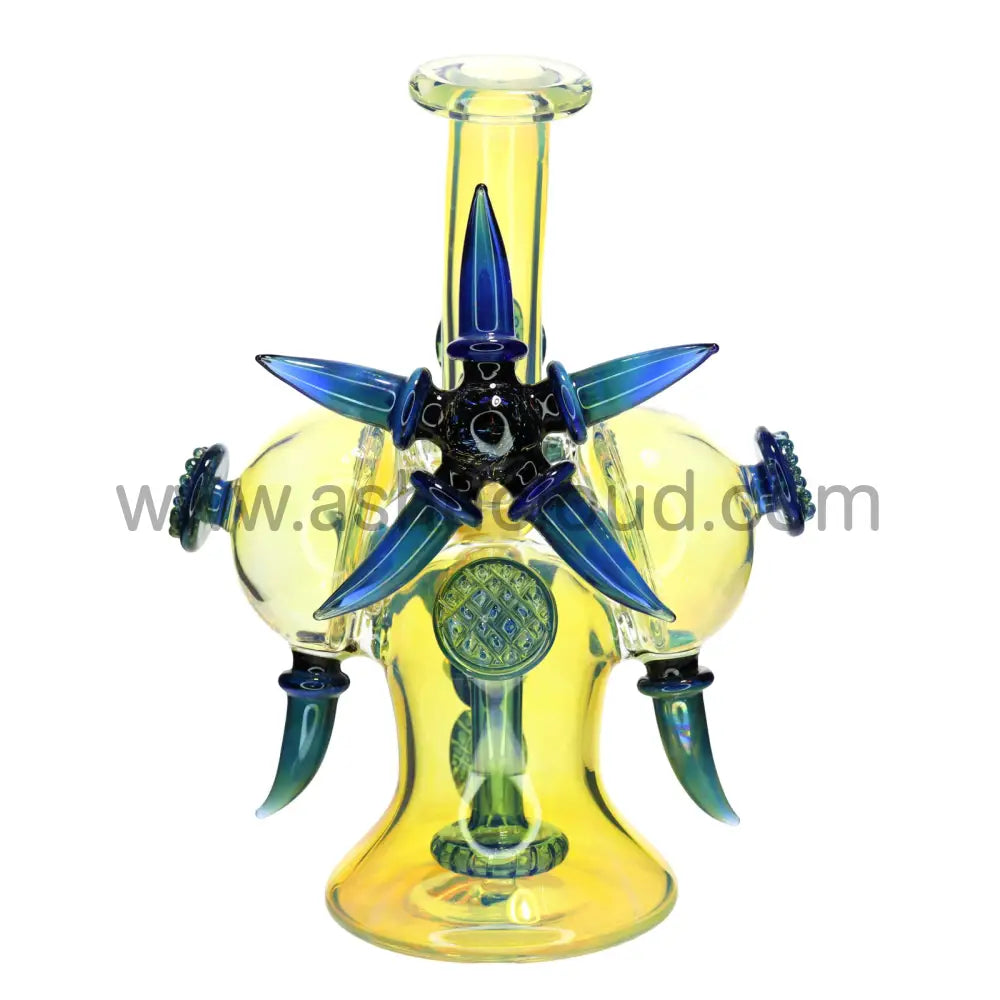 Luxury Glass Bong Style 4 with Box and Design Bowl