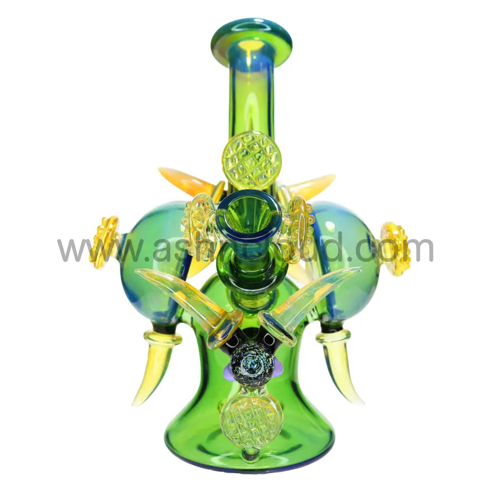 Luxury Glass Bong Style 4 with Box and Design Bowl