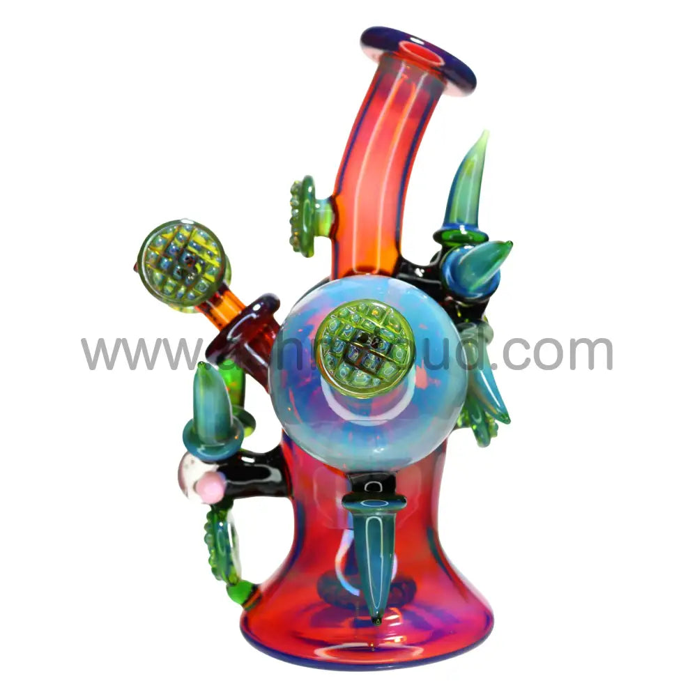 Luxury Glass Bong Style 4 with Box and Design Bowl