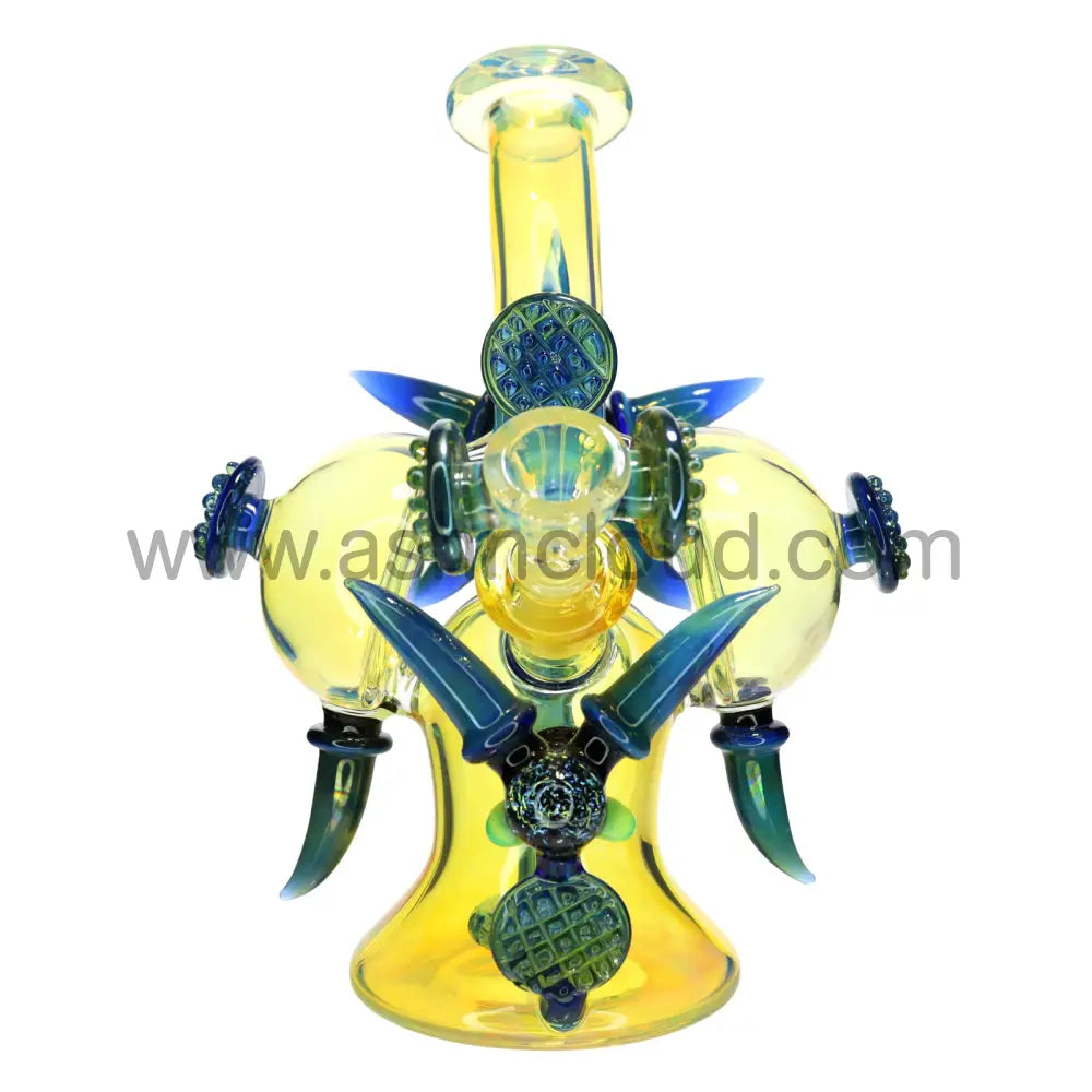Luxury Glass Bong Style 4 with Box and Design Bowl