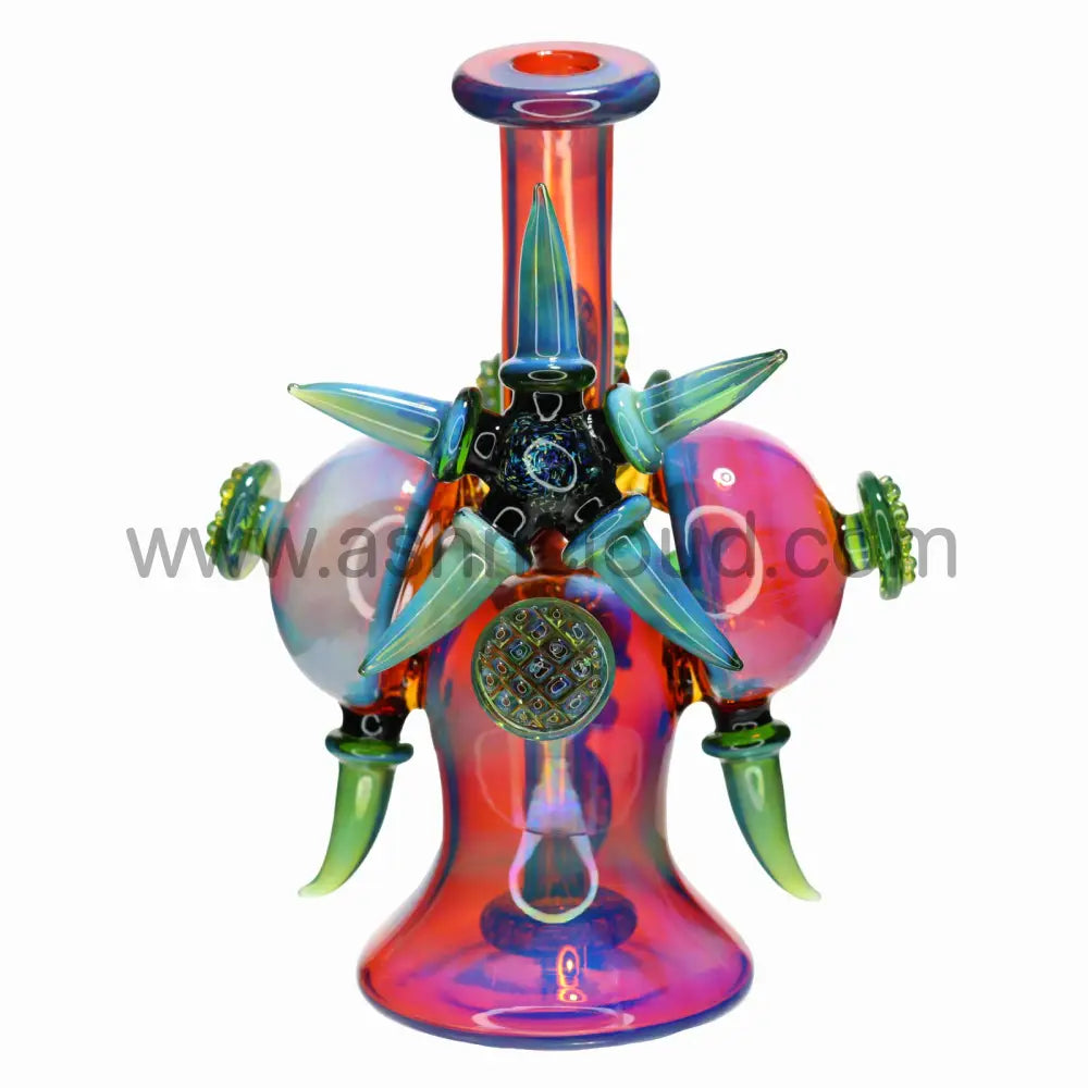 Luxury Glass Bong Style 4 with Box and Design Bowl