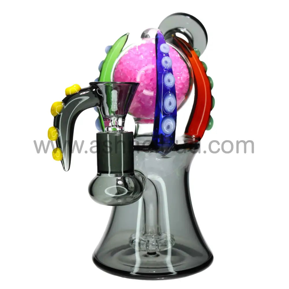 Monster Glass Bong Style 9 with Box and Design Bowl