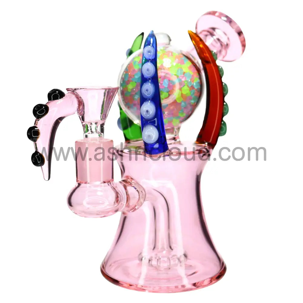 Monster Glass Bong Style 9 with Box and Design Bowl