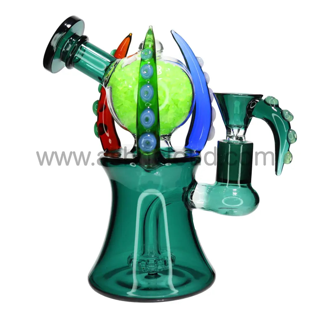 Monster Glass Bong Style 9 with Box and Design Bowl