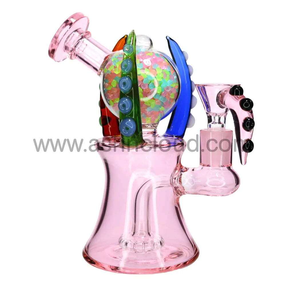 Monster Glass Bong Style 9 with Box and Design Bowl