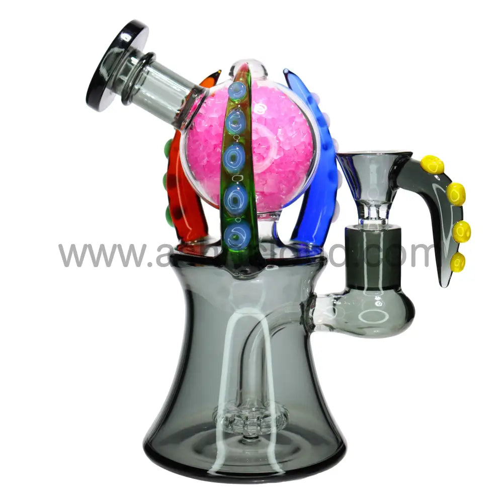 Monster Glass Bong Style 9 with Box and Design Bowl