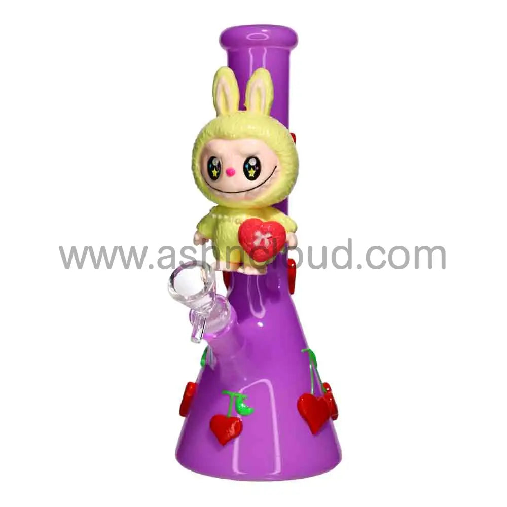Wholesale Cute Character Beaker Bongs – Colorful Cartoon Glass Water Pipes