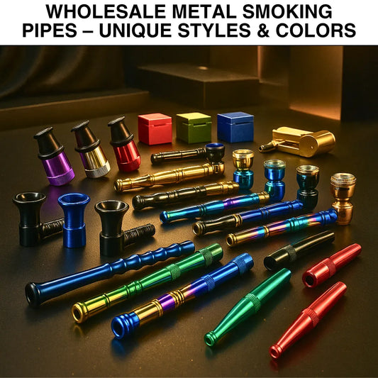 Why Wholesalers Should Stock Metal Smoking Pipes with Chambers