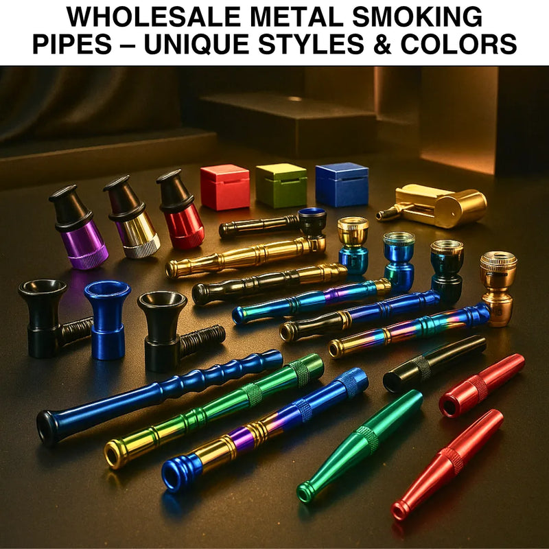 Why Wholesalers Should Stock Metal Smoking Pipes with Chambers