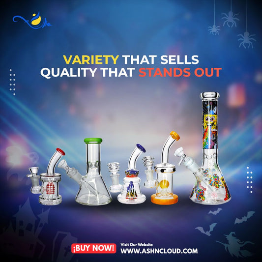 Why Every Smoke Shop Needs a Range of Glass Options