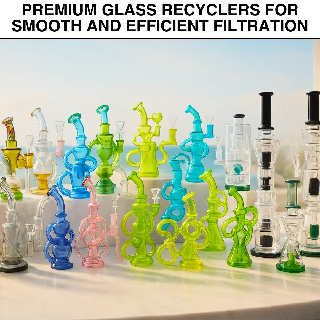 Premium Glass Recycler Bongs for a Smoother Smoking Experience