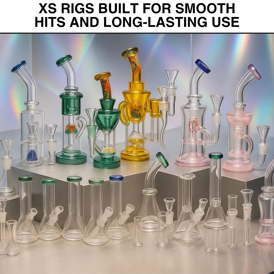 XS Rigs Collection – Premium Mini Rig Bongs from AshnCloud