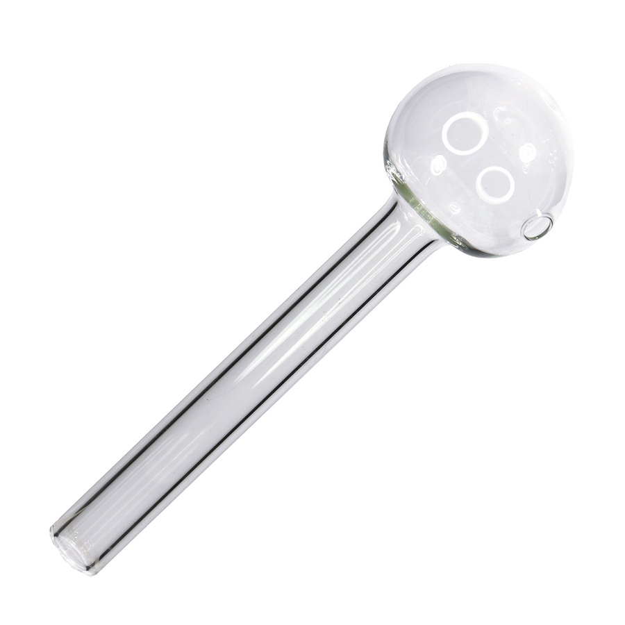 6 Inch Jumbo Oil Burner, Heavy Borosilicate Glass