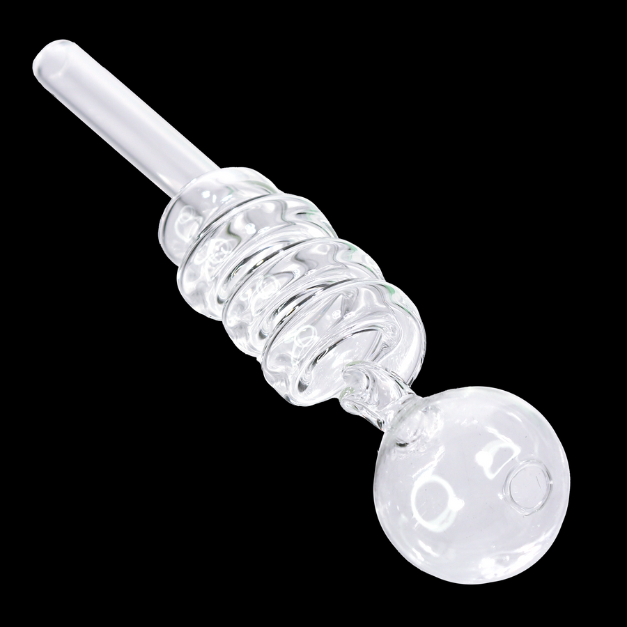 6 Inch Clear Spiral Coil Oil Burner Pipe
