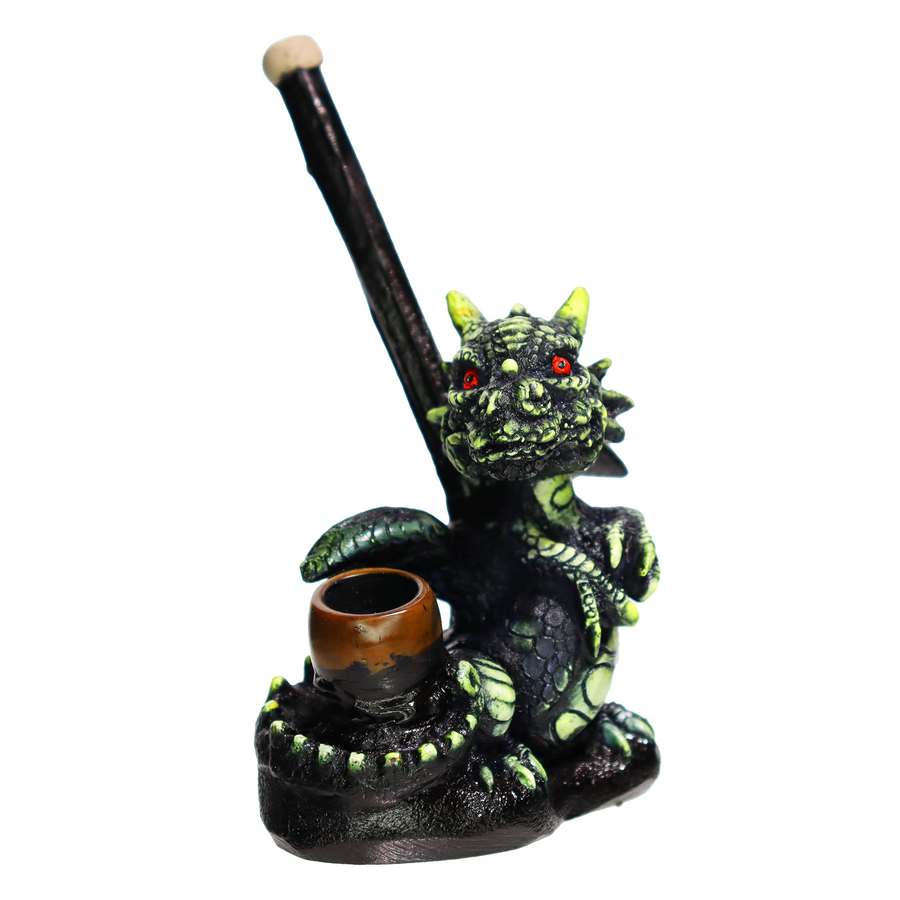 5 Inch Dragon Design Bamboo Bong