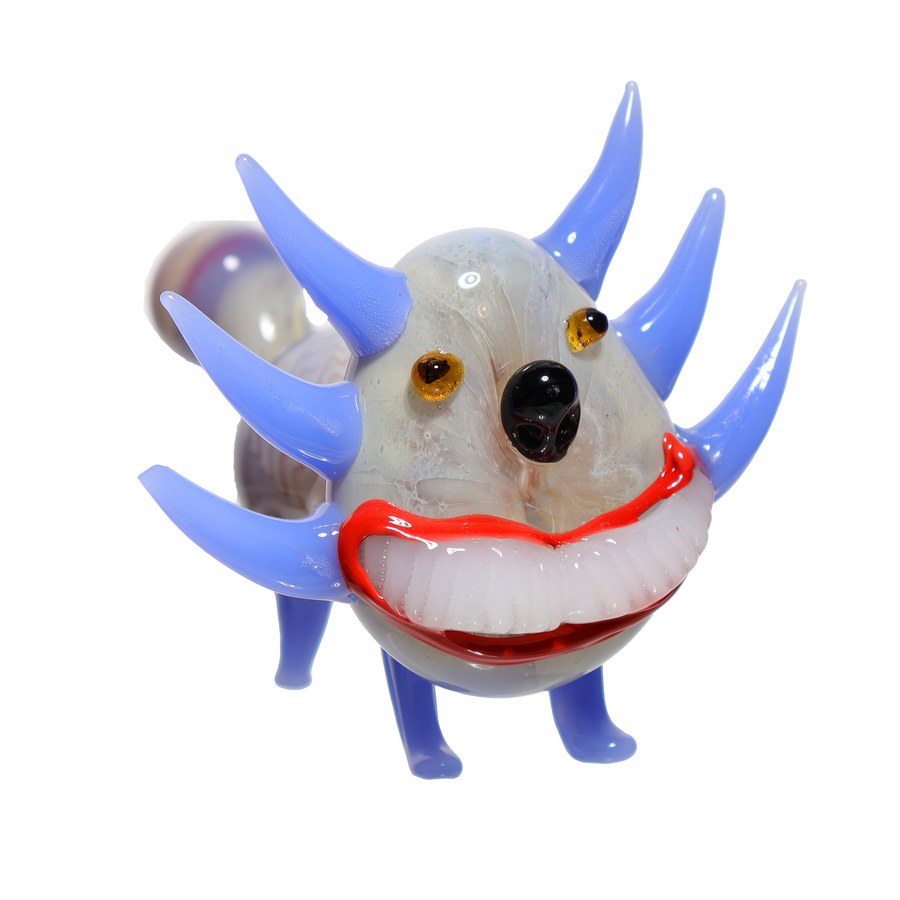 5 Inch Crazy Monster Design Glass Hand Pipe