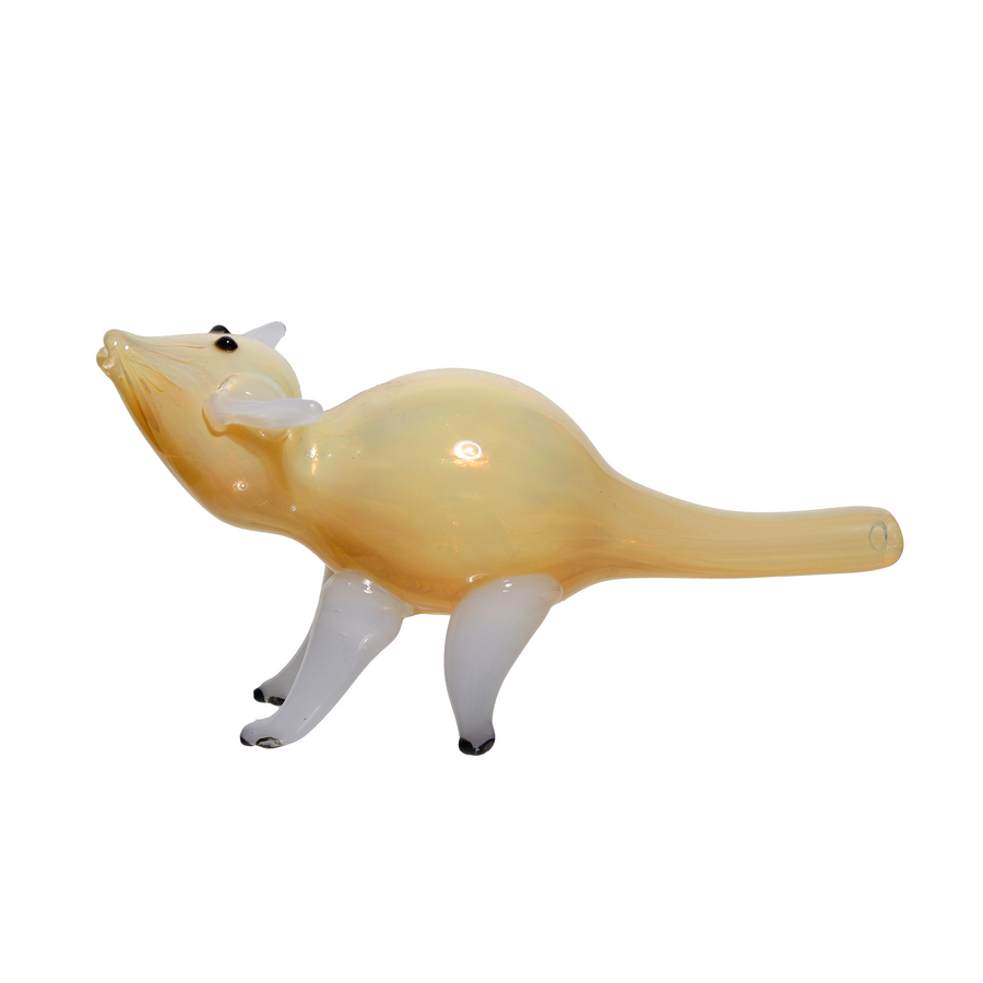 6 Inch Mouse-Shaped Glass Hand Pipe